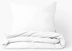 Goldea bavlnené posteľné obliečky - biele 240 x 200 a 2ks 70 x 90 cm