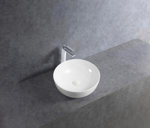 Cerano Marcello, keramické umývadlo na dosku 420x420x135 mm, biela lesklá, CER-CER-417194