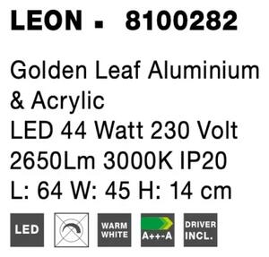 LED stropné svietidlo Leon