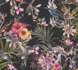 A.S. Création | Vliesová tapeta na stenu Dream Flowery 38178-1 | 0,53 x 10,05 m | viacfarebná