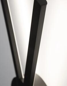 LED nástenné svietidlo Reslin 24.5 čierne