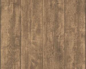 A.S. Création | Vliesová tapeta na stenu Best of Wood & Stone 7088-23 | 0,53 x 10,05 m | hnedá