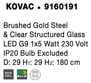 Retro luster Kovac 29 zlaté