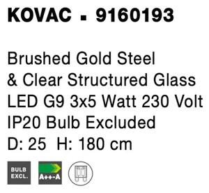 Retro luster Kovac 25 zlaté