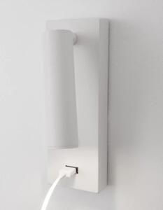 Moderné nástenné svietidlo Fuse 6 biele