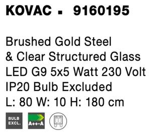 Retro luster Kovac 80 zlaté
