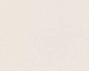 A.S. Création | Vliesová tapeta na stenu Linen Style 36761-1 | 0,53 x 10,05 m | biela