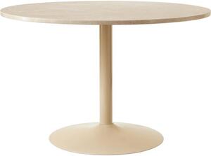 Oválny mramorový jedálenský stôl Miley, 120 x 90 cm