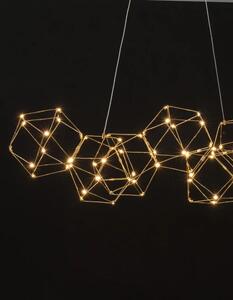 LED luster Nebula 95 zlaté