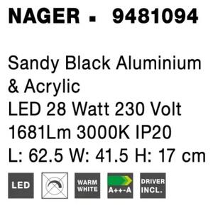 LED stropné svietidlo Nager