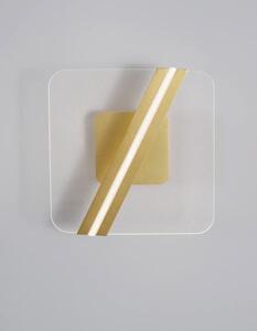 LED stropné svietidlo Siderno 32 zlaté