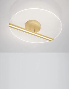 LED stropné svietidlo Siderno 53 zlaté