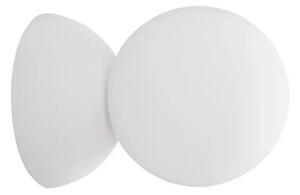 Moderné nástenné svietidlo Zero 10 biele