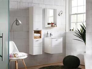 CMD Via Domo - Kúpeľňová skrinka pod umývadlo Finka White - biela - 40x68x40 cm
