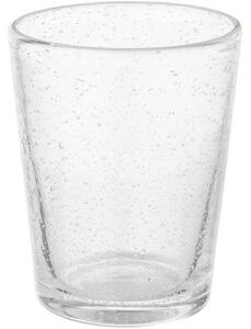 Ručne fúkané poháre na vodu Bubble, 4 ks