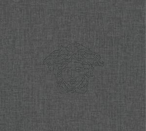 A.S. Création | Vliesová tapeta na stenu Versace 32950-4 | 0,70 x 3,3 m | metalická, šedá