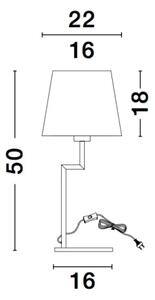 Dizajnová stolová lampa Flex