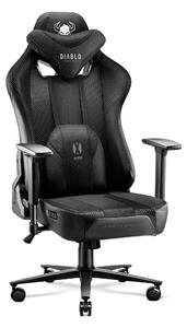 Látkové herné kreslo Diablo X-Player 2.0 King Size, čierne