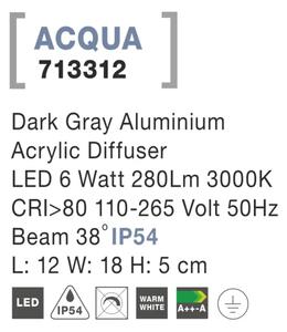 Vonkajšie LED svietidlo Acqua