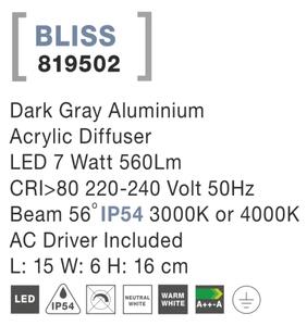 Vonkajšie LED svietidlo Bliss