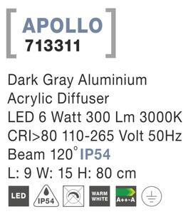 Vonkajšie LED lampa Apollo
