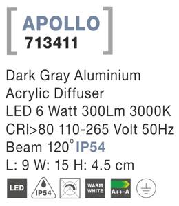 Vonkajšie LED svietidlo Apollo