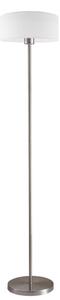 LED stojacia lampa TUNJA 1xE27/20W/230V priemer 30 cm matný chróm/biela