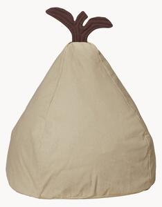Sedací vak z organickej bavlny Pear Bean