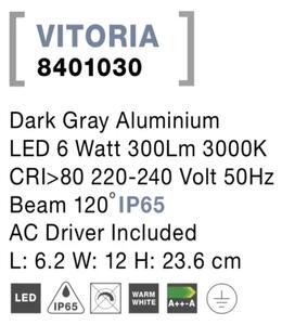 Vonkajšie LED svietidlo Vitoria