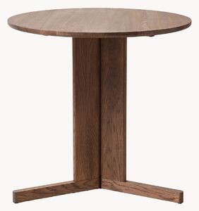 Okrúhly skladací jedálenský stôl Trefoil, Ø 75 cm