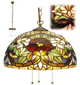 Premium Tiffany luster kolekcia LILY HEMISPHERE Ø50 3XE27
