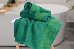 Bambusový uterák PALMA zelený