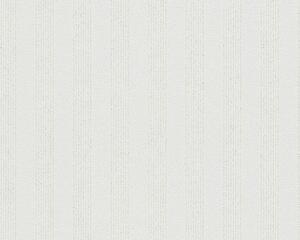 A.S. Création | Vliesová tapeta na stenu Simply Stripes 3151-13 | 0,53 x 10,05 m | biela