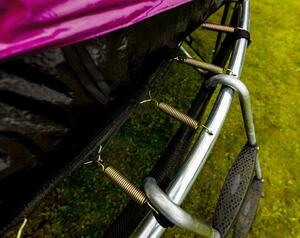 Marimex | Trampolína Marimex Standard 244 cm ružová + ochranná sieť + rebrík ZADARMO | 19000110