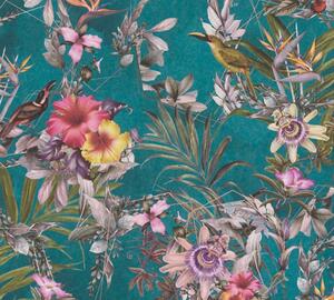 A.S. Création | Vliesová tapeta na stenu Dream Flowery 38178-3 | 0,53 x 10,05 m | viacfarebná