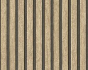 A.S. Création | Vliesová tapeta na stenu Elements 39109-1 | 0,53 x 10,05 m | béžová, hnedá, čierna