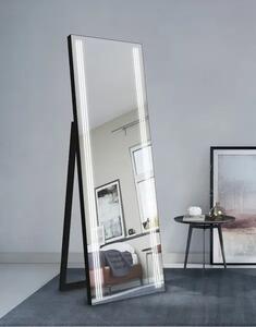 Zrkadlo Sidor Black LED 70 x 180 cm
