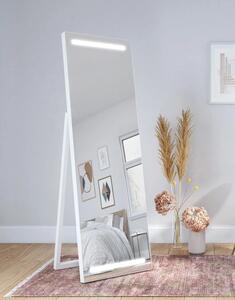 Zrkadlo Enar biele LED 70 x 180 cm