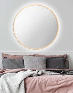 Zrkadlo Nordic Wood LED o 95 cm