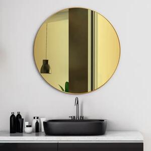 Zrkadlo Slim Gold o 95 cm