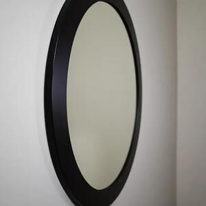 Zrkadlo Balde Black o 90 cm