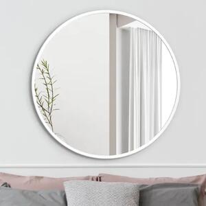 Zrkadlo Nordic biele o 75 cm