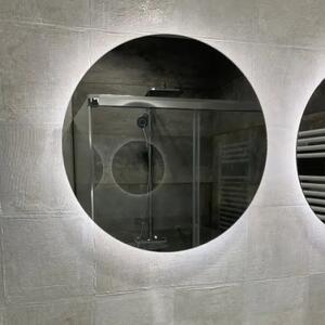 Zrkadlo Puro R LED o 90 cm