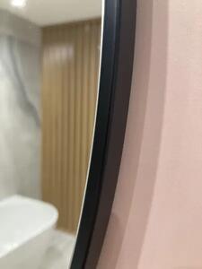 Zrkadlo Nordic Black o 95 cm