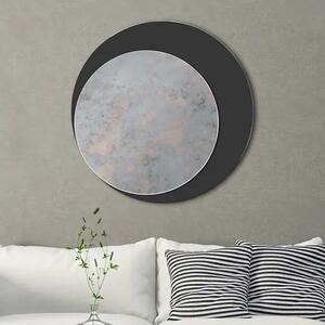 Zrkadlo Moony Black 100 x 100 cm
