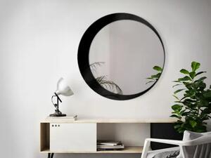 Zrkadlo Moony Black 100 x 100 cm