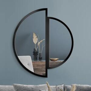 Zrkadlo Naseo Black 85 x 95 cm