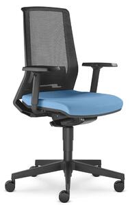 LD SEATING - Kancelárska stolička LOOK 270 - čierny rám