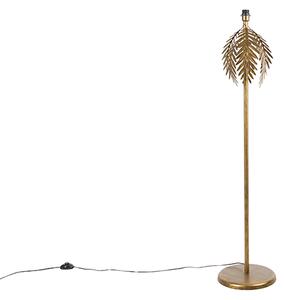 Vintage stojaca lampa zlatá 145 cm - Botanica
