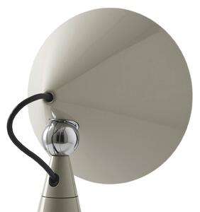 Stolová LED lampa Tom Dixon Pose, svetlosivá, výška 25 cm